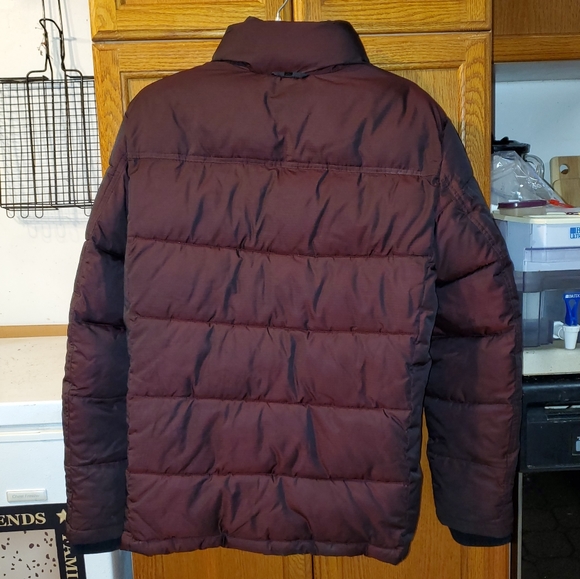 Calvin Klein Merlot Classic Puffer Coat - Picture 8 of 16